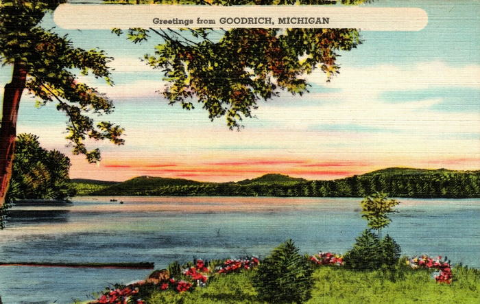 Goodrich - Old Postcard (newer photo)